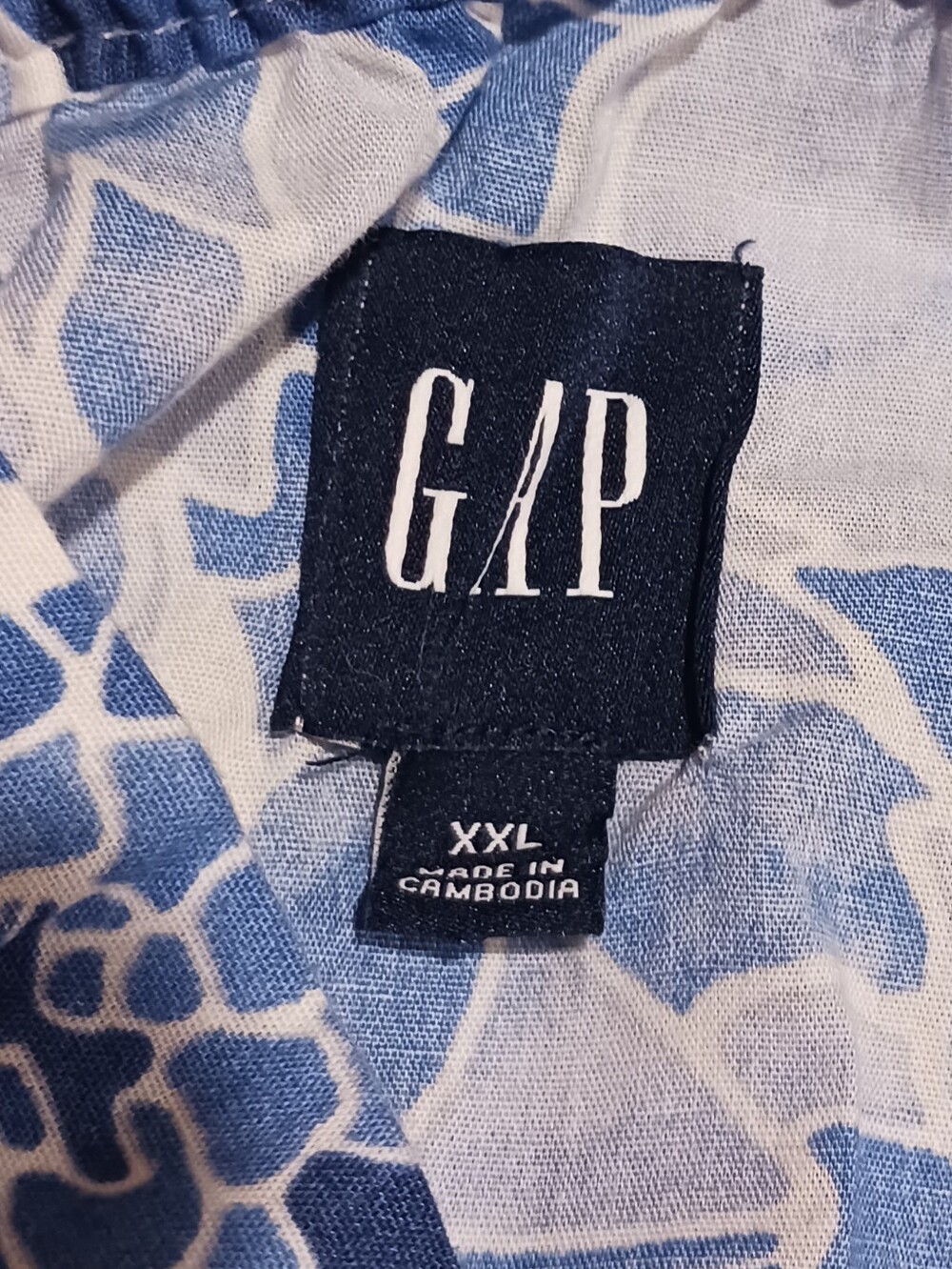 GAP Ruffle Tank Shorts Sleep Set Floral Print - Picture 8 of 11